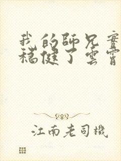 我的师兄实在太稳健了云霄