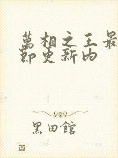 万相之王最新章节更新内