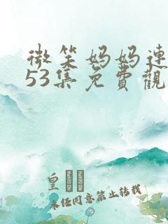 微笑妈妈连续剧53集免费观看