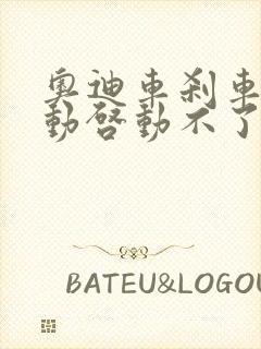 奥迪车刹车踩不动启动不了