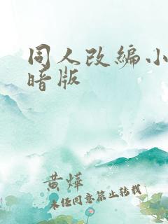 同人改编小说黑暗版