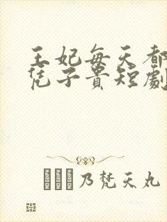 王妃每天都想母凭子贵短剧