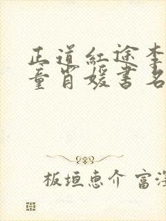 正道红途李初年童肖媛书名