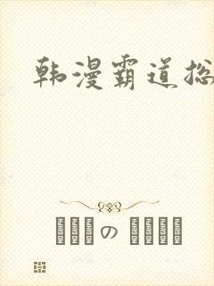 韩漫霸道总裁