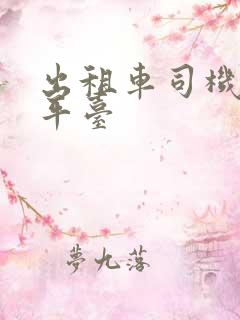 出租车司机接单平台