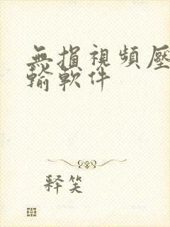 无损视频压缩传输软件