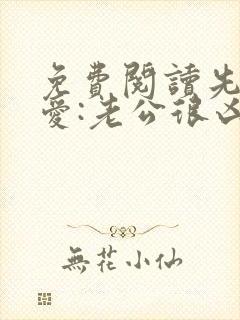 免费阅读先婚后爱:老公很凶猛全文