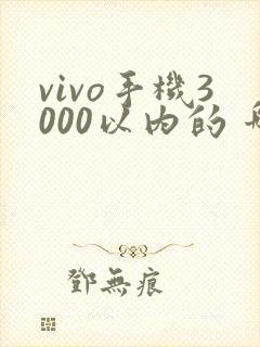vivo手机3000以内的 哪款好
