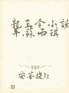 龙王令小说,陈平,苏雨琪