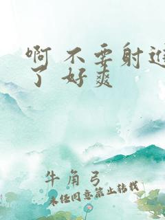 啊 不要射进去了 好爽