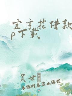 宜亨花借款app下载