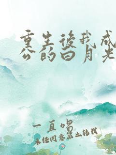 重生后我成了老公的白月光小说