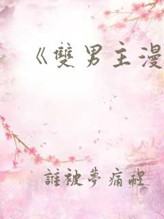 《双男主漫画》
