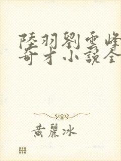 陆羽刘云峰官场奇才小说全文免费阅读
