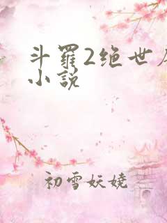 斗罗2绝世唐门小说