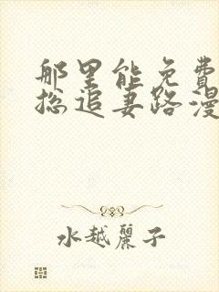那里能免费看霍总追妻路漫漫短剧