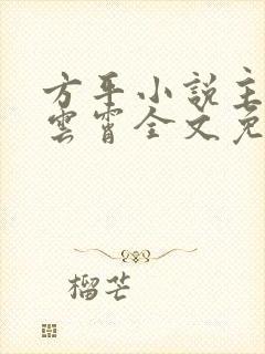 方平小说主角,云霄全文免费阅读最新章节