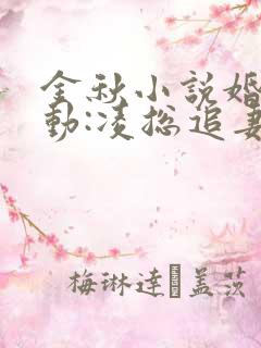 金秋小说婚后心动:凌总追妻有点甜