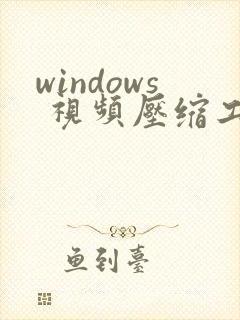 windows 视频压缩工具