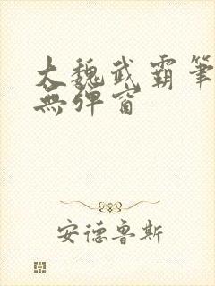 大魏武霸笔趣阁无弹窗