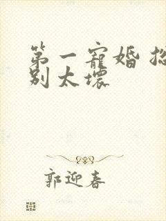 第一宠婚 总裁别太坏