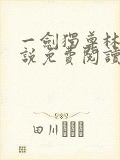 一剑独尊林风小说免费阅读