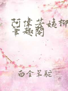 阿伟芳姨柳娇娇笔趣阁