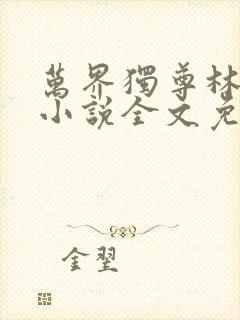 万界独尊林枫林小说全文免费阅读