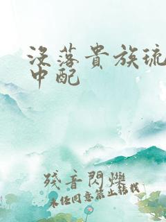 没落贵族琉璃川中配