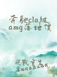 奔驰cla级 amg落地价