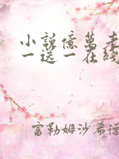 小说亿万老婆买一送一在线