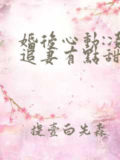 婚后心动:凌总追妻有点甜小说原版