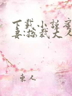 下载小说蜜宠甜妻:总裁大人,求放过