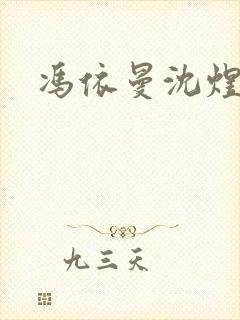 冯依曼沈煜小说