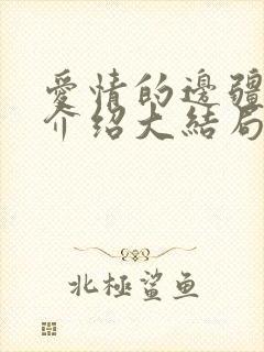 爱情的边疆剧情介绍大结局