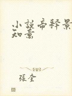 小说帝释景,南知意