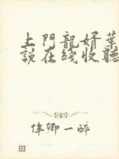 上门龙婿叶辰小说在线收听