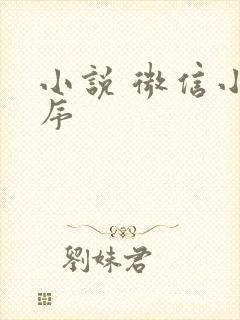 小说 微信小程序
