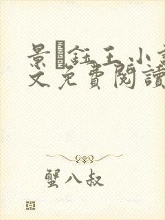 景玓钰王小说全文免费阅读更新时间