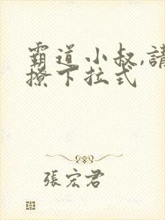 霸道小叔,请轻撩下拉式