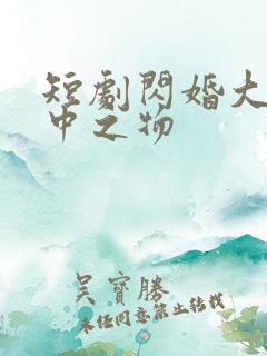 短剧闪婚大佬掌中之物