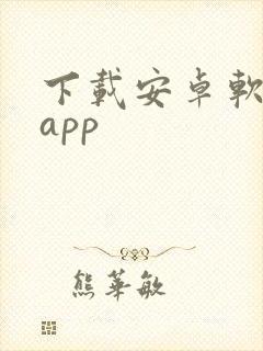 下载安卓软件的app