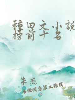种田文小说排行榜前十名