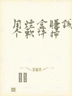 用烟盒赚钱用哪个软件扫