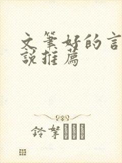 文笔好的言情小说推荐