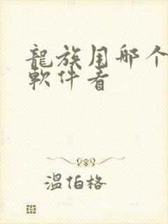 龙族用哪个小说软件看