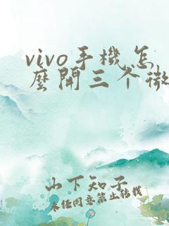 vivo手机怎么开三个微信分身功能