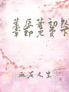 叶辰萧初然最新章节免费下载阅读