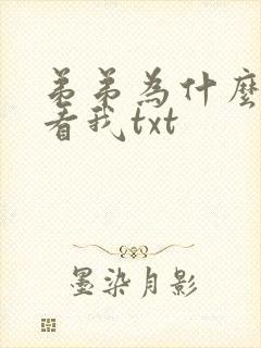 弟弟为什么这么看我txt