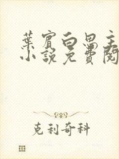 叶宾白思主角的小说免费阅读